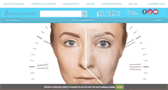 Desktop Screenshot of clinicamandri.com